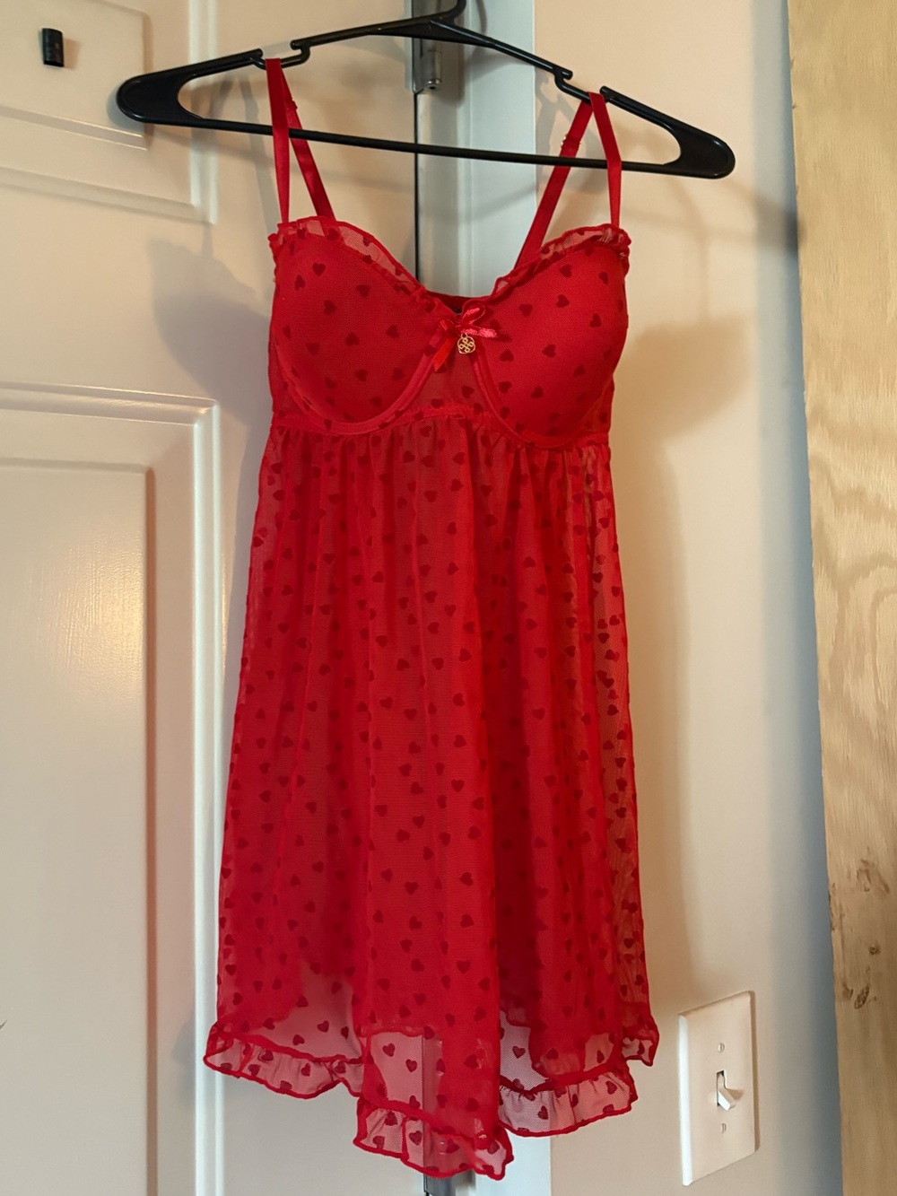 heart babydoll chemise top!